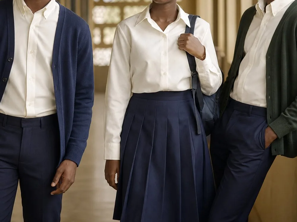 Détail de la gamme Tenues scolaires — illustration générée