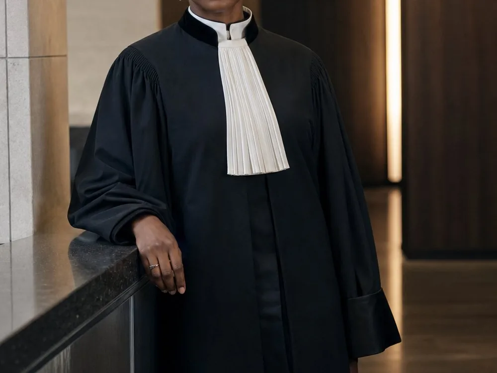 Détail de la gamme Toges d’avocat — illustration générée